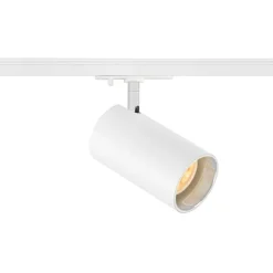 SLV Asto Tube GU10-spot for 1-faset skinne hvit| Kontorbelysning|Skinnesystem