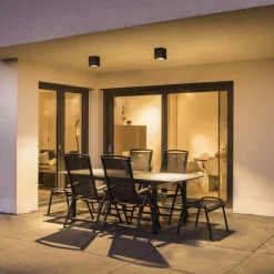 SLV Big Theo LED utendørs taklampe, antrasitt| Taklamper Utendørs