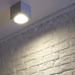 SLV Big Theo utendørs taklampe, grå| Taklamper Utendørs