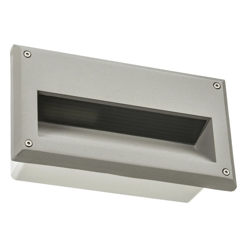 SLV Brick Downunder innfelte vegglampe E14 IP44 Hot