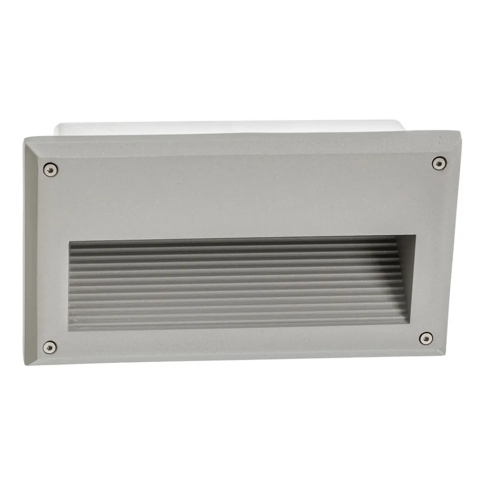 SLV Brick Downunder innfelte vegglampe E14 IP44 Hot