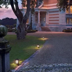 SLV Cone - antracittfarget sokkelbelysning, IP54| Sokkellamper