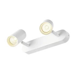 SLV downlight Noblo, hvit, dimbar til varmt, lengde 24 cm New