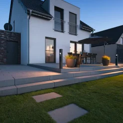 SLV Eskina Frame 75 LED-veilampe, antrasitt, aluminium, IP65, CCT| Gatebelysning, Pullert Belysning