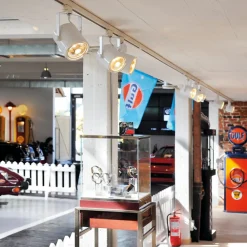 SLV Euro Spot ES111 spotlight 3-fase skinne hvit Outlet