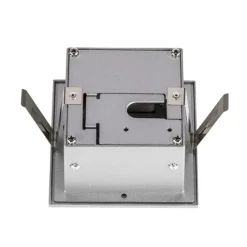 SLV Frame Curve LED-innfellingslampe sølv| Spotter I Tak