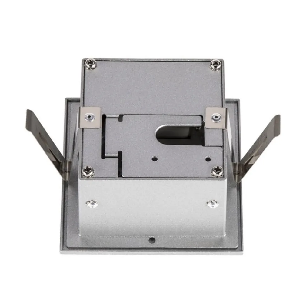 SLV Frame Curve LED-innfellingslampe sølv| Spotter I Tak