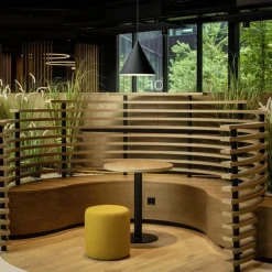 SLV hengelampe Magico, Ø 38 cm, matt svart, metall| Butikkbelysning