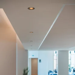 SLV Horn innbyggingslampe, QPAR51, svart, aluminium, Ø 10,5 cm Best