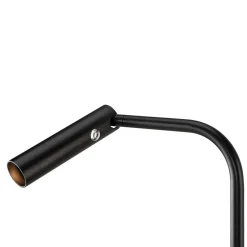 SLV Karpo LED-gulvlampe, med dimmer, svart| Kontorbelysning|Gulvlamper