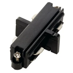 SLV langsgående kontakt 1-fase skinne, svart New