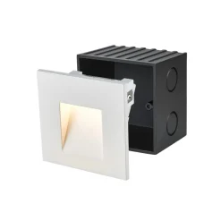 SLV LED innfelt vegglampe Mobala, hvit, aluminium, 3000 K| Downlights|Vegglamper