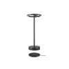 SLV LED oppladbar lampe Vinolina One, svart, 2700 K, høyde 33 cm| Dekorasjonsbelysning