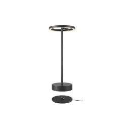SLV LED oppladbar lampe Vinolina One, svart, 2700 K, høyde 33 cm| Dekorasjonsbelysning