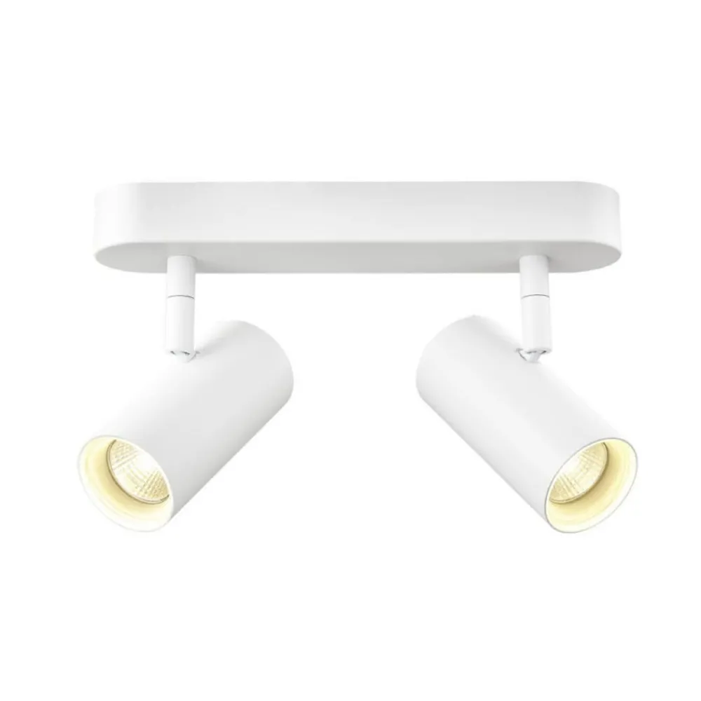 SLV LED-downlight Noblo, lengde 24 cm, metall, 2 lyskilder, 24 W, 120 lm, 5000 Best