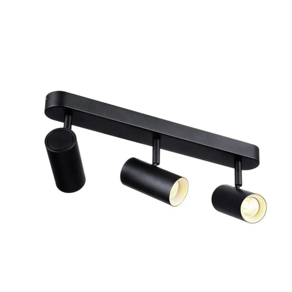 SLV LED-downlight Noblo, svart, dimbar til varmt, 40 cm| Butikkbelysning