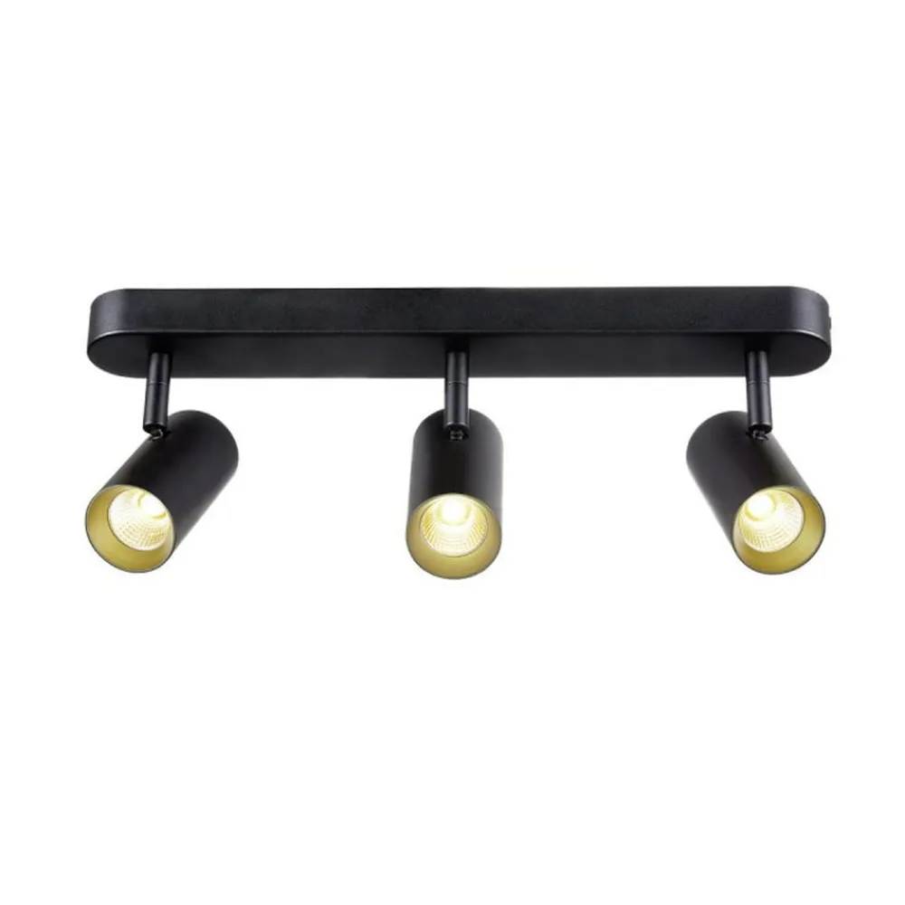 SLV LED-downlight Noblo, svart, dimbar til varmt, 40 cm| Butikkbelysning