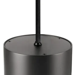 SLV LED-hengelampe Oculus, bronsefarget, Ø 9 cm, dimbar til varmt lys New