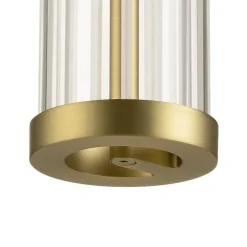 SLV LED-pendellampe Quimera, messingfarget, Ø 8 cm, CCT| Butikkbelysning