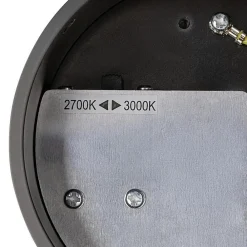 SLV LED-pendellampe Quimera, bronsefarget, Ø 8 cm, CCT New