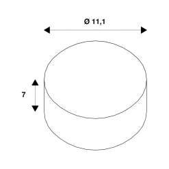 SLV LED-reflektorpære QPAR11, 30 grader, GU10, 12,5 W, 2700 K| Led-Pærer