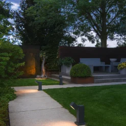 SLV LED-sokkellampe S-Cube 35, antrasitt, aluminium, høyde 35 cm Clearance