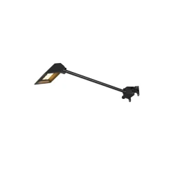 SLV LED-vegglampe Today Pro, svart, aluminium, lengde 66,6 cm| Kommersiell Utebelysning