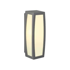 SLV Meridian Box utendørs vegglampe, antrasitt, bredde 13 cm Online