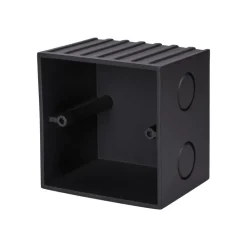 SLV Mobala innfelt boks, bredde 8 cm, svart, plast| Tilbehør