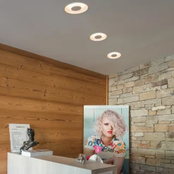 SLV Occuldas 14 innfellingslampe med LED, hvit, aluminium, Ø 14 cm Online