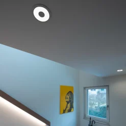 SLV Occuldas 14 innfellingslampe med LED, hvit, aluminium, Ø 14 cm Online