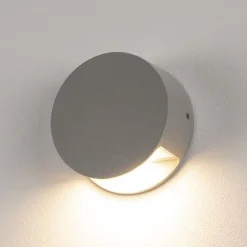 SLV Pema LED-vegglampe, grå| Vegglamper