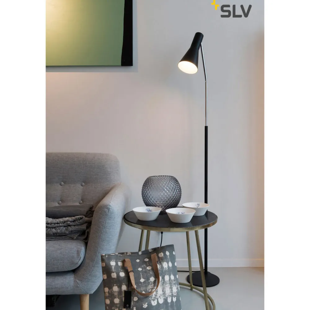 SLV Phelia gulvlampe svart Clearance