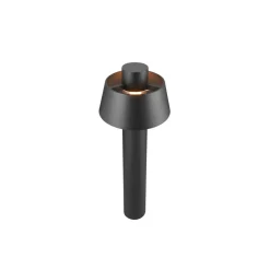 SLV Photoni 75, svart, aluminium, høyde 75 cm| Gatebelysning, Pullert Belysning