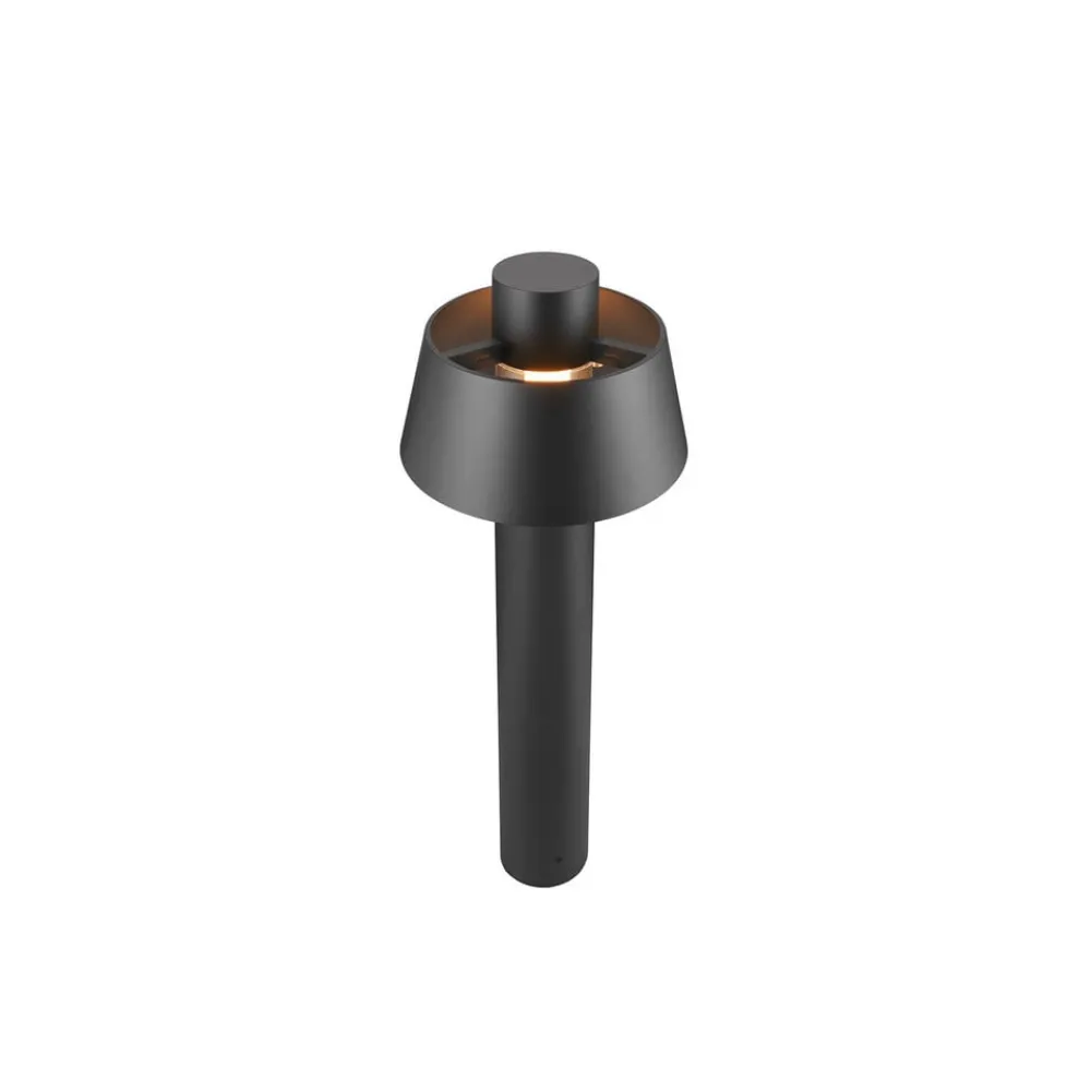 SLV Photoni 75, svart, aluminium, høyde 75 cm| Gatebelysning, Pullert Belysning