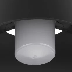 SLV Photoni taklampe, svart, aluminium, Ø 25 cm| Taklamper Utendørs