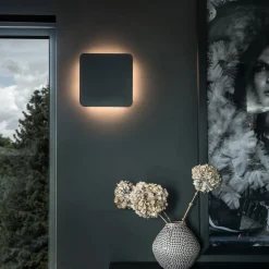 SLV Plastra LED-vegglampe av gips kantet 30x30cm Outlet