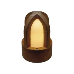 SLV Rusty Cone 24 rustbrun 24 cm base lys| Sokkellamper