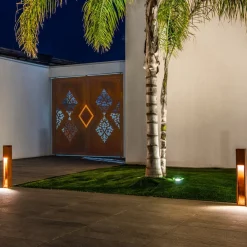 SLV Rusty Slot 80 LED-gangbelysning, høyde 80 cm