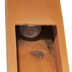 SLV Rusty Slot 80 rustbrun sokkelbelysning| Gatebelysning, Pullert Belysning