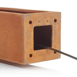 SLV Rusty Slot 80 rustbrun sokkelbelysning| Gatebelysning, Pullert Belysning