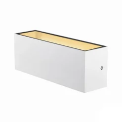 SLV Sitra LED utendørs LED-vegglampe opp/ned 30cm hvit| Kommersiell Utebelysning