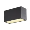 SLV Sitra LED utendørs LED-vegglampe opp/ned 20 antracit Outlet
