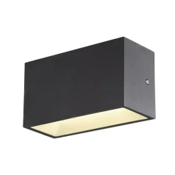 SLV Sitra LED utendørs LED-vegglampe opp/ned 20 antracit Outlet