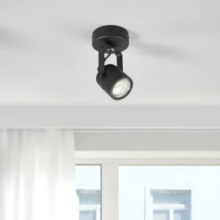 SLV Spot 79 Ceiling spotlight 1fl. 230V svart| Spotter I Tak