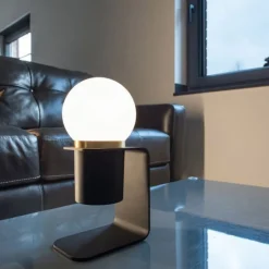 SLV Tonila LED-bordlampe svart/messing| Bordlamper