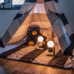 SLV Tonila LED-bordlampe svart/messing| Bordlamper