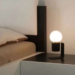 SLV Tonila LED-bordlampe svart/messing| Bordlamper