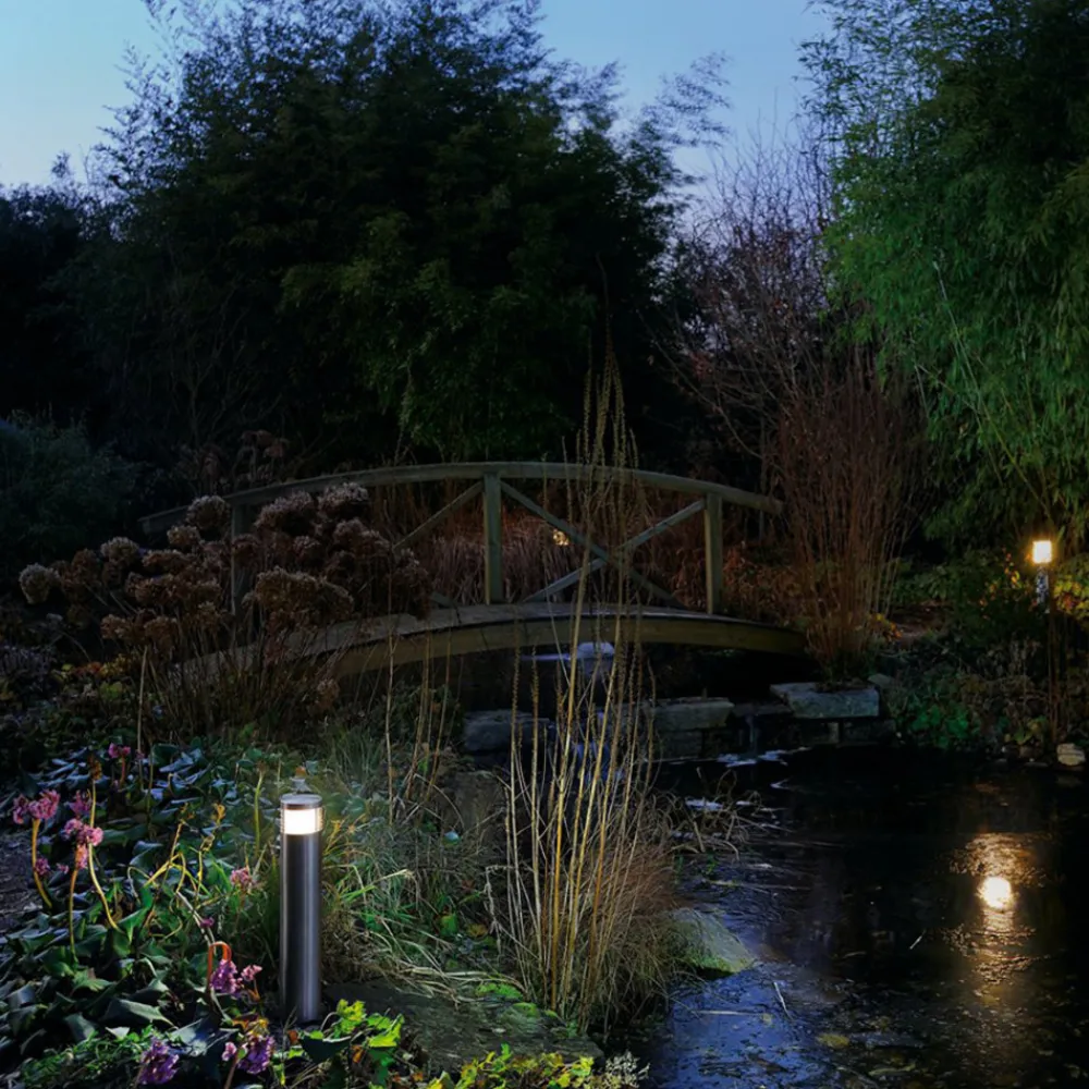 SLV Vap Slim 60 sokkellampe i stål Clearance