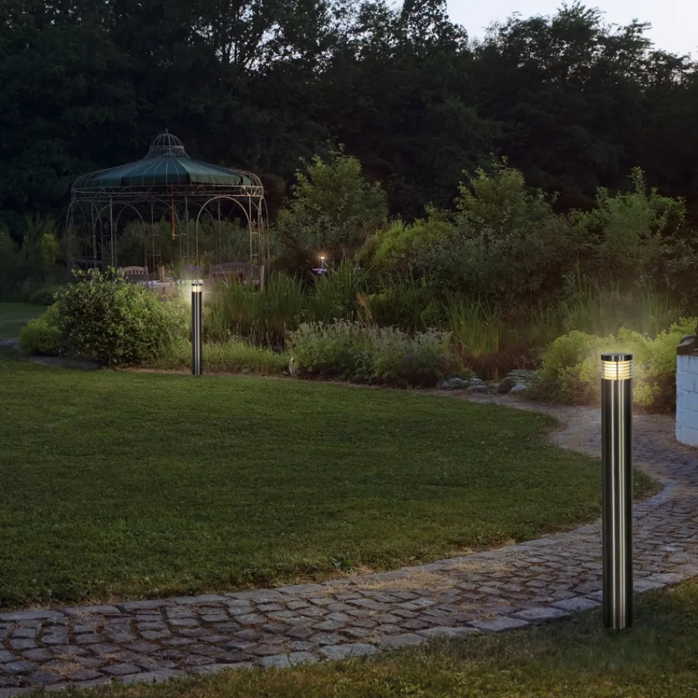 SLV Vap Slim 60 sokkellampe i stål Clearance